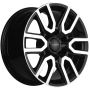 Легковой диск Khomen Wheels KHW1723 8x17 6x139,7 ET30 106,1 Black-FP